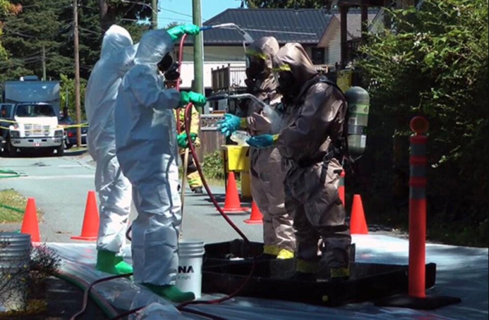 Coquitlam RCMP drug lab