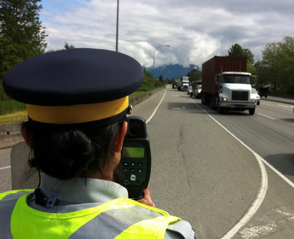 Coquitlam RCMP traffic