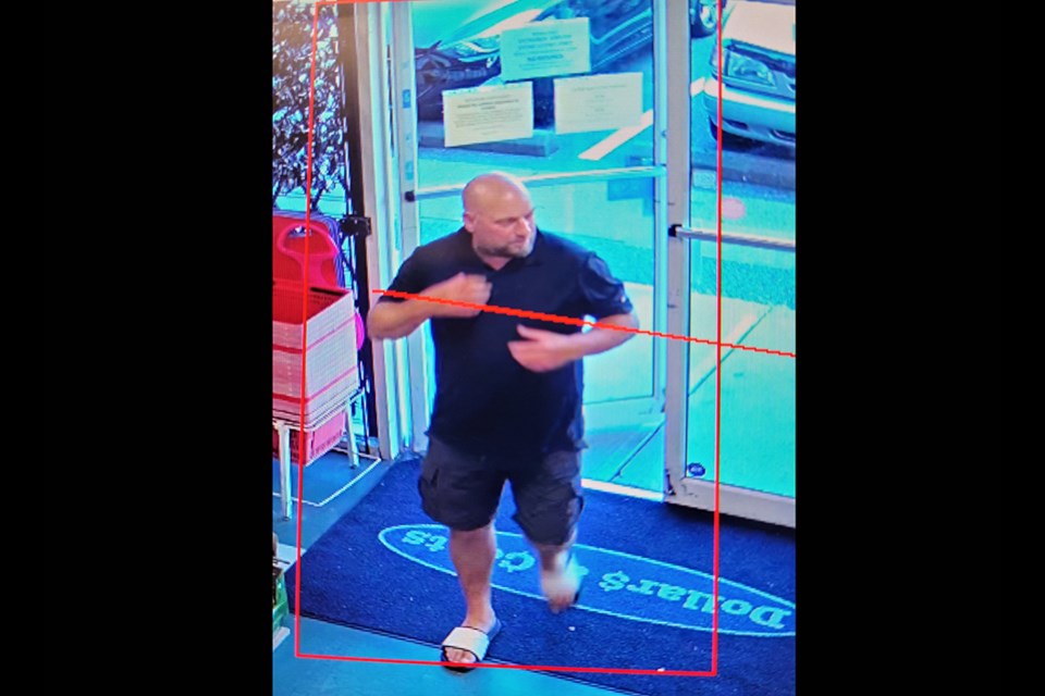 Do you recognize this man? Coquitlam RCMP say he's a suspect from an indecent act at a Westwood Plateau shopping plaza on Aug. 19, 2022.