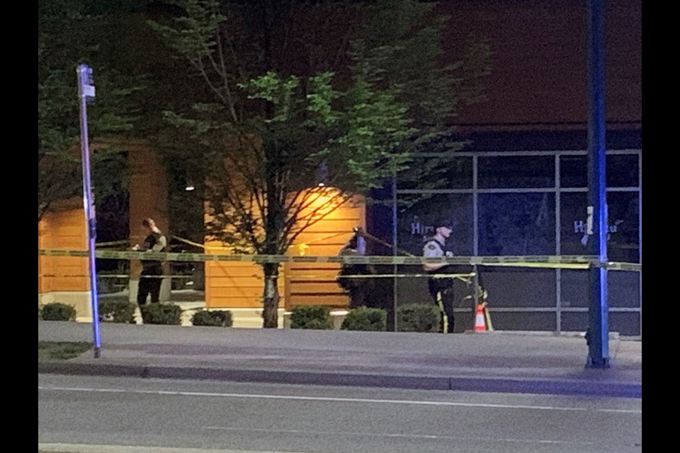 Coquitlam's first known shooting of 2023 took place near a restaurant on Burke Mountain the night of May 17.