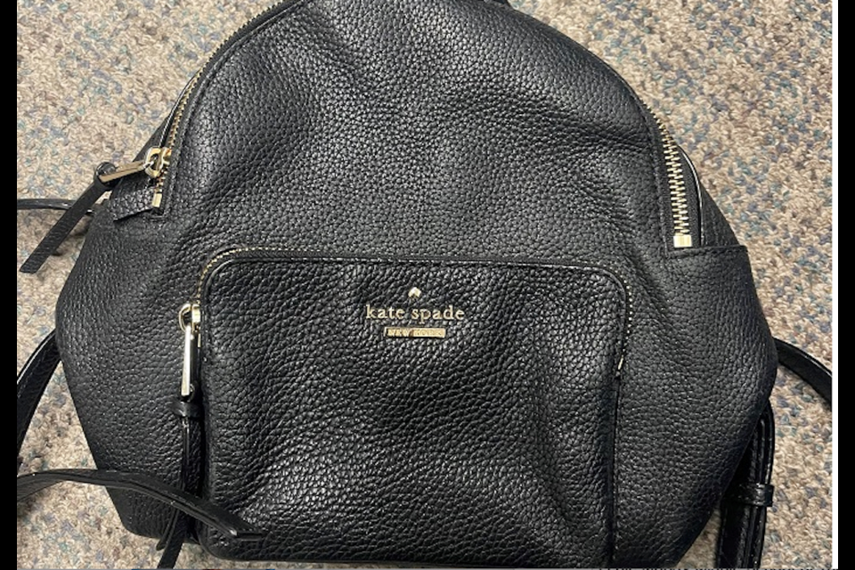 Coquitlam RCMP are seeking the rightful owners of this Kate Spade bag.