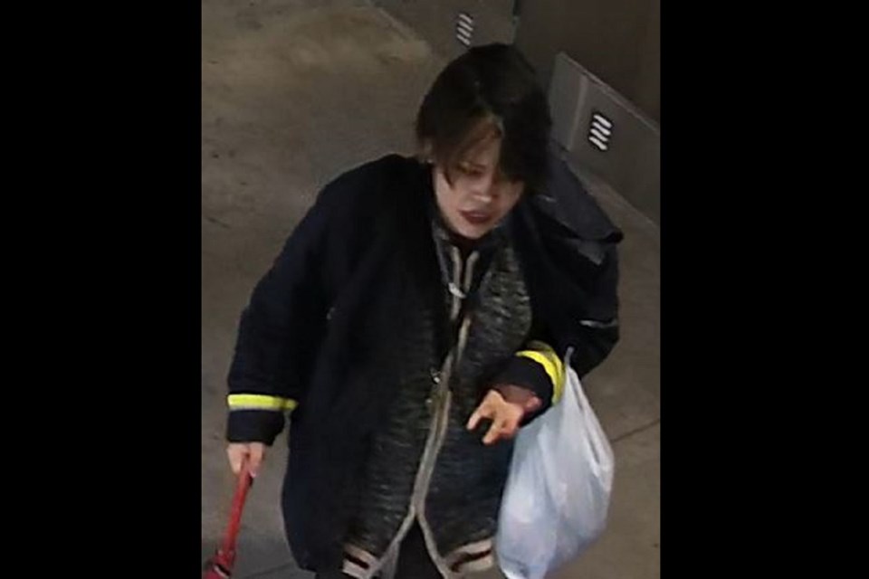 Coquitlam RCMP believe this woman may have been involved in the disappearance of Noelle O’soup, who hasn't been seen since May 12, 2021, when they left her Port Coquitlam home.