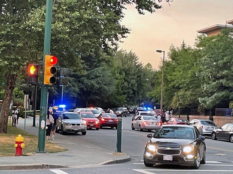 Pacific Street Coquitlam RCMP incident - Aug. 12, 2021