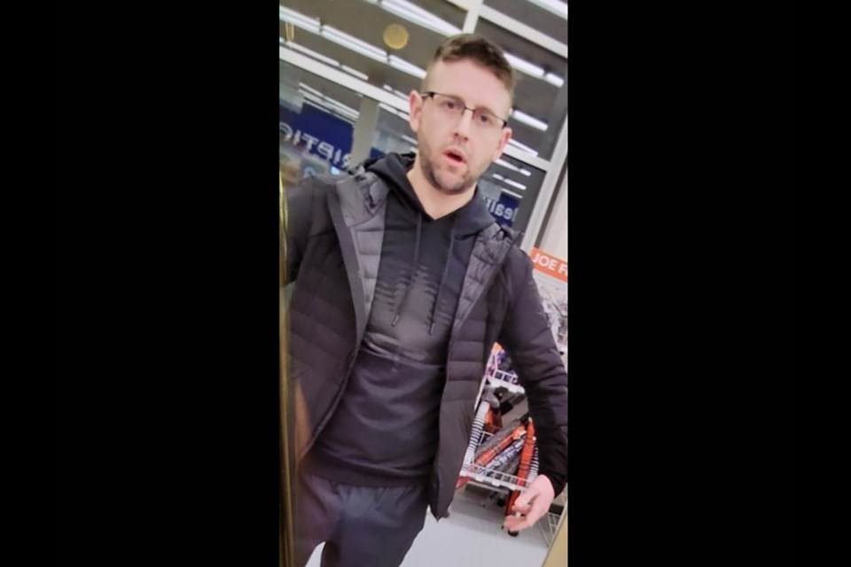Port Moody police (PMPD) are asking the public for help to find this suspect in a retail theft case from the Moody Centre area on Jan. 15, 2023.