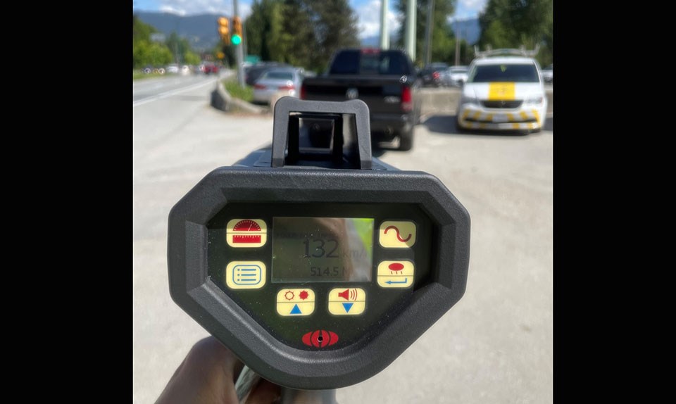 Speeding truck Coquitlam RCMP - June 1, 2021