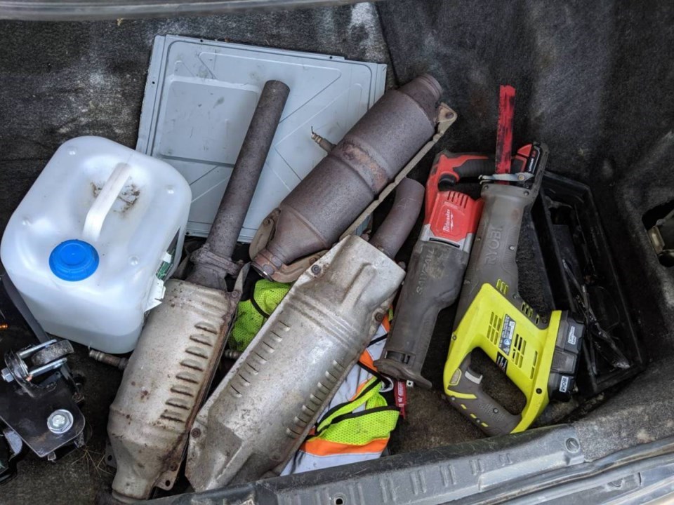 Surrey RCMP catalyticconverters