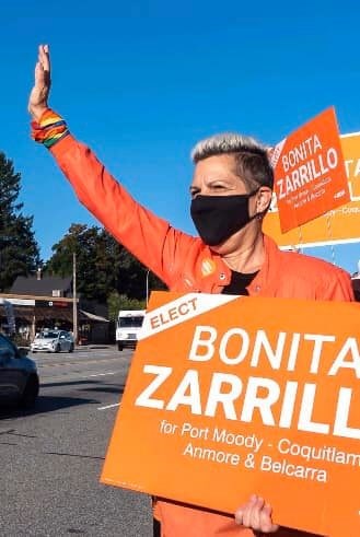 Bonita Zarrillo is the new MP for Port Moody-Coquitlam.