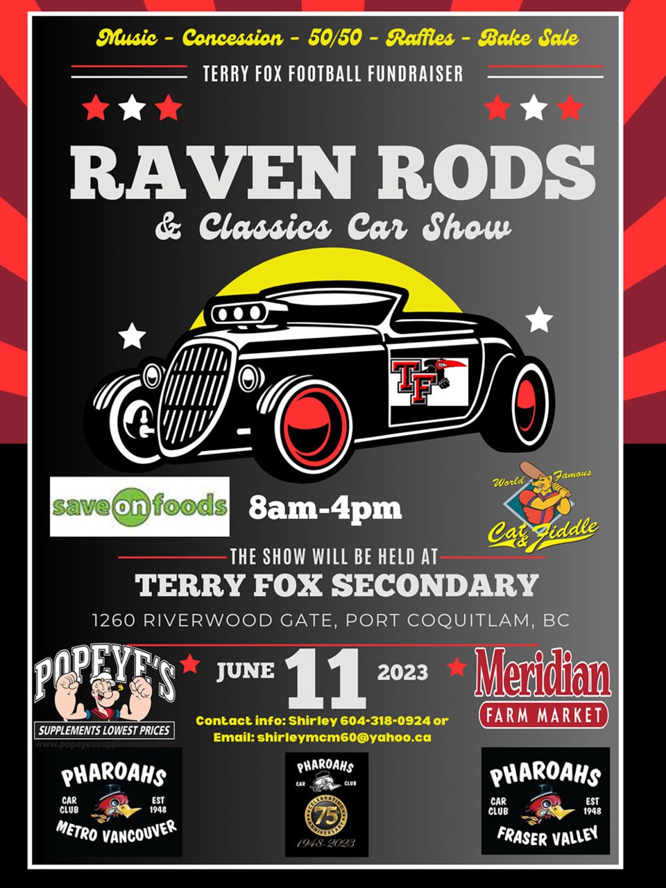 terryfoxfootballclassiccarshowfundraiserportcoquitlamjune2023poster