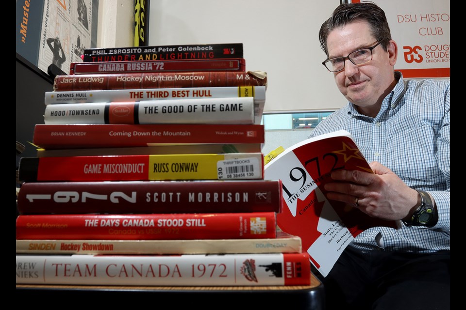 Coquitlam historian Cedric Bolz goes through some of the memoirs and histories of the 1972 Summit Series of hockey games between Canada and the Soviet Union. He's recently published a new book that looks at the dramatic showdown through the eyes of referee Josef Kompalla, who's been cast as its biggest villain.