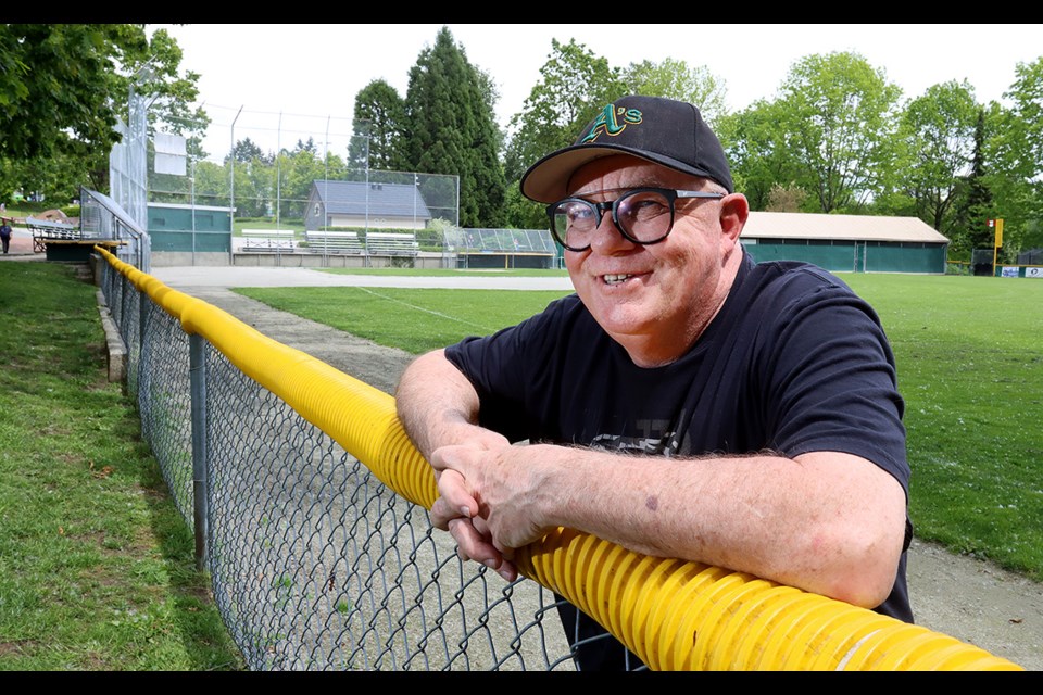 Stephen "Tick" Tickner jumped over the right field fence at the Mackin Yard 32 years ago to help a friend coaching a Coquitlam Little League team. He never left.