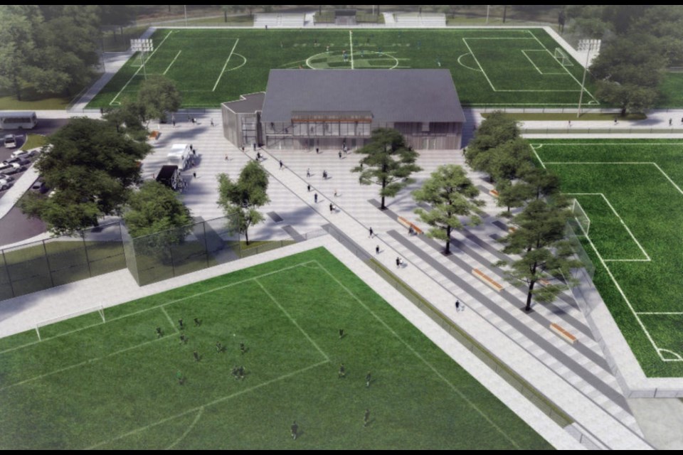 An $11.4 million soccer facility is being proposed for Gates Park in Port Coquitlam.