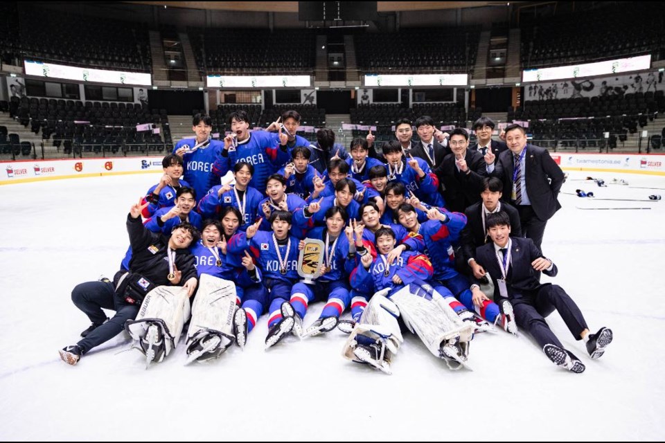 Brandon Jung is the newest member of the Port Moody Panthers. He helped South Korea win the 2022 under-18 championships in international men's Div. 2A play.