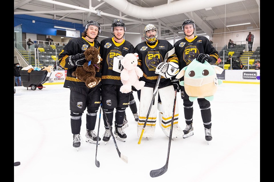 Coquitlam Express to auction Teddy Bear Toss Night jerseys for charity -  Tri-City News