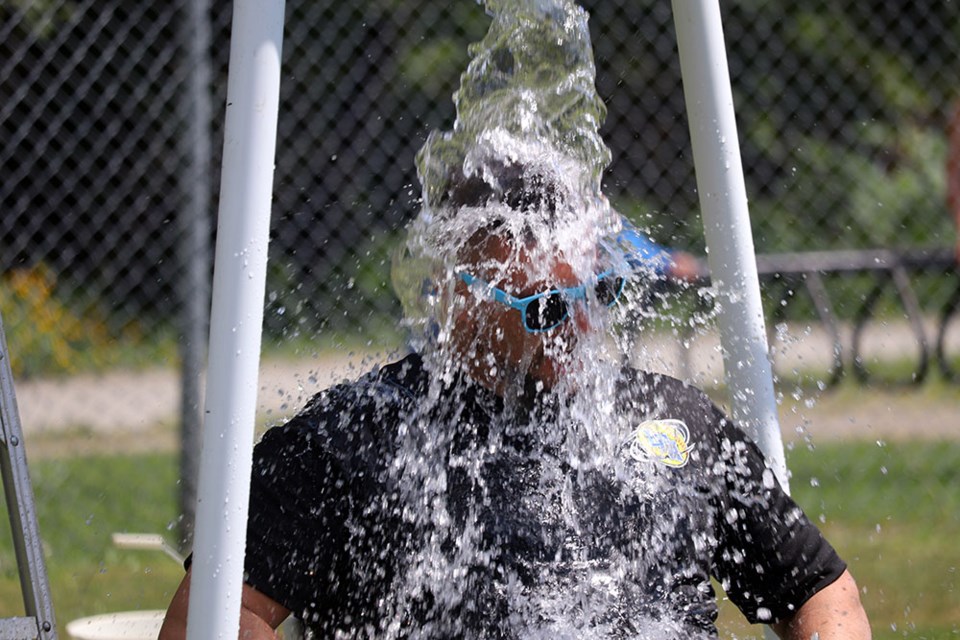 Coquitlam's Minor Softball hosted several Metro Vancouver associations at Mundy Park on May 27 and 28, 2023, for its second annual "Fun-boree" in hopes of getting more kids introduced or continue to play the sport. A dunk tank was set up for players to dump water on their coaches.