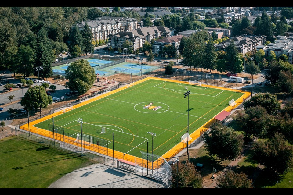 A new synthetic turf field at Gates Park is set to help athletes' playability as it serves as the new home for Port Coquitlam Saints field lacrosse.