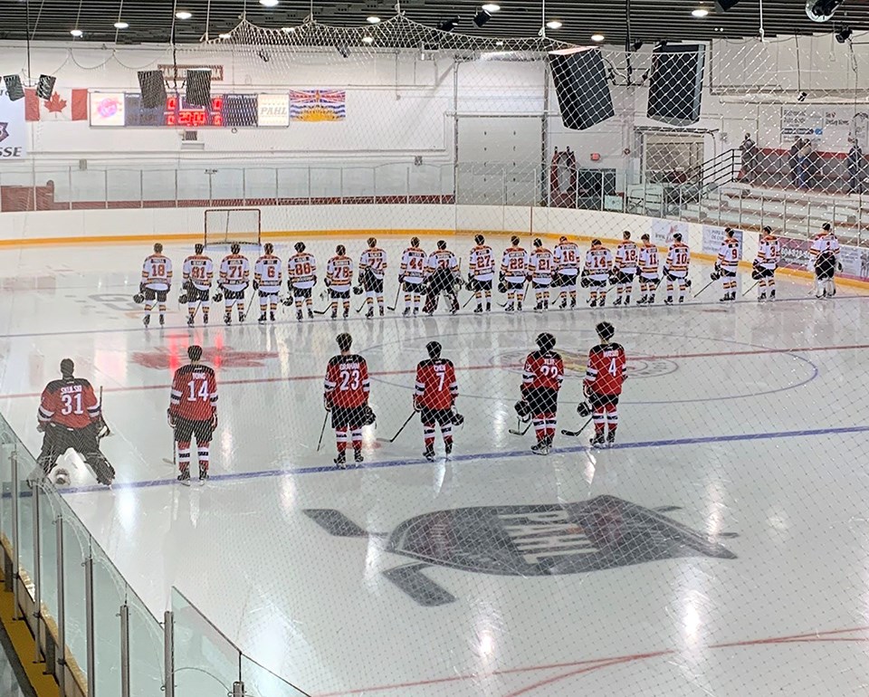 Port Moody Panthers- Ridge Meadows Flames 2021-22 PJHL opener