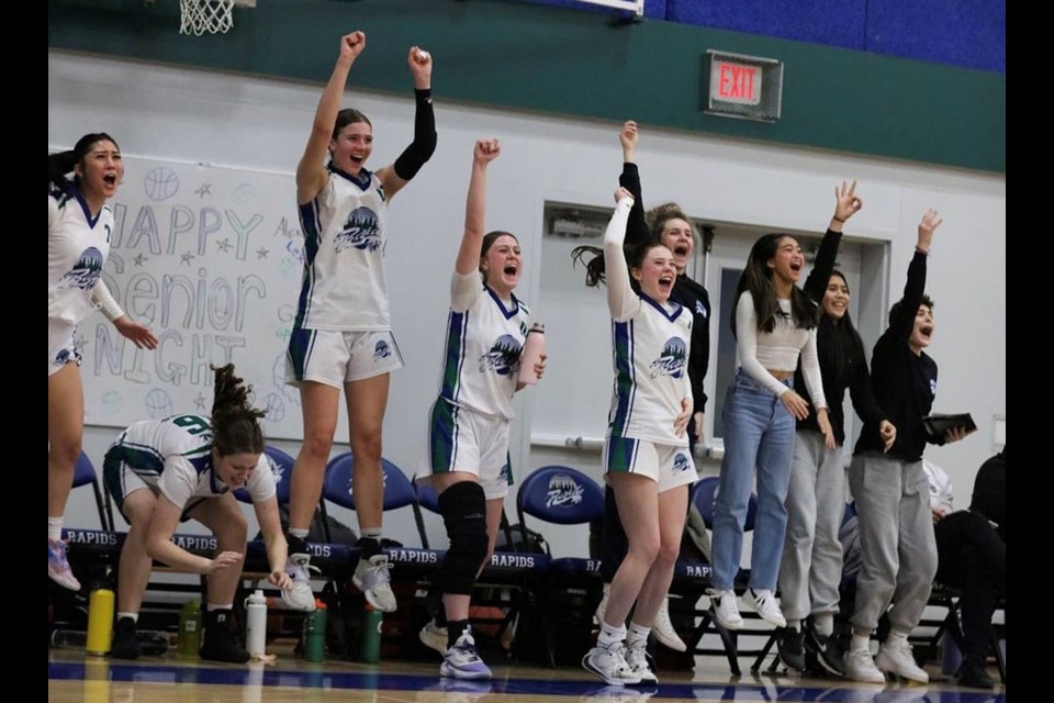 Port Coquitlam's Riverside Rapids are heading back to the B.C. AAAA senior girls basketball provincials. They enter the 16-team 2023 tournament as the third seed, and are one of three Tri-Cities schools competing March 1 to 4.