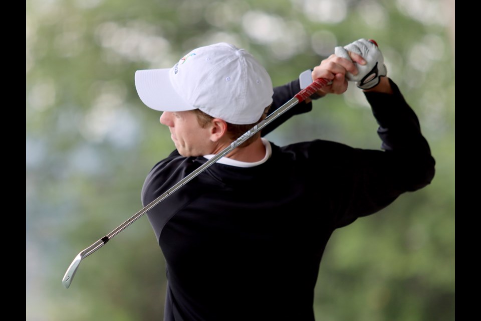 Coquitlam golfer Ryan Stolys has developed a golf performance system using online tools and holistic training to improve his own game. | Mario Bartel, Tri-City News