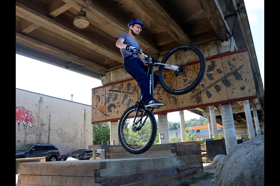 Brian Hong has been riding trials since the early 1990s.