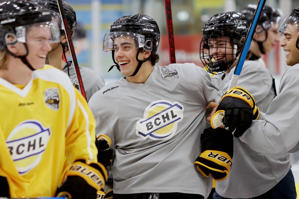 The Coquitlam Express's first European player, Kasper Walther-Sneve, is fitting in well with his new teammates and country.