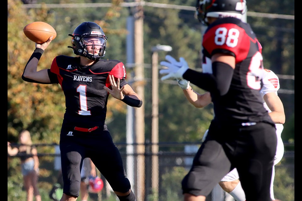 Zach Golab and his Terry Fox Ravens will be hard-pressed to continue the team's 10-year winning streak over the Centennial Centaurs in Friday's Coquitlam Cup high school football game.