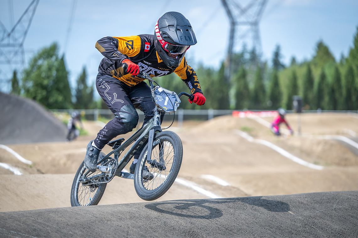 Dallen Brereton-Stiles is a Coquitlam BMX racer