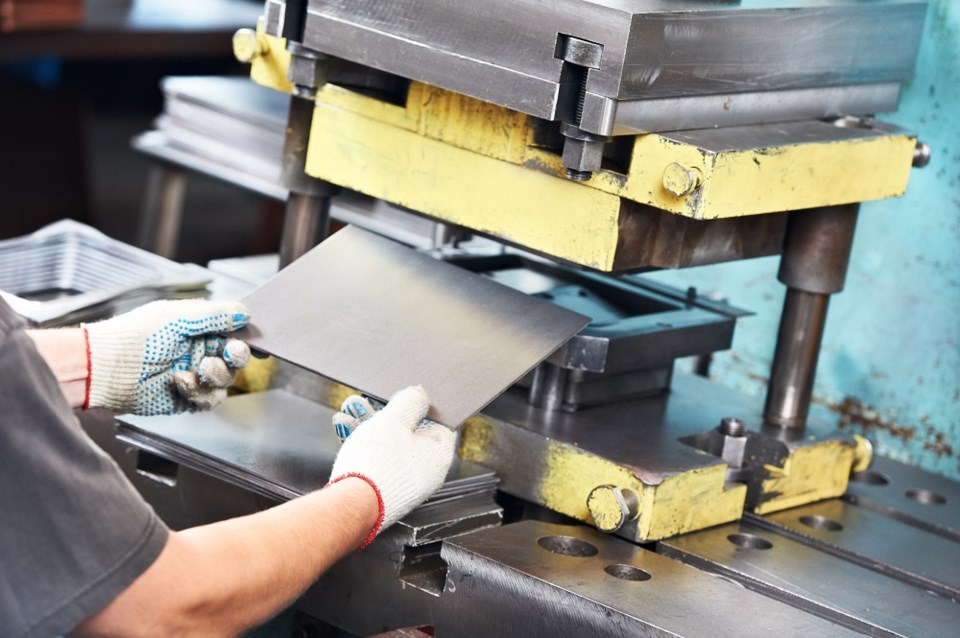 Metal shop punch press machine - kadmy Getty Images