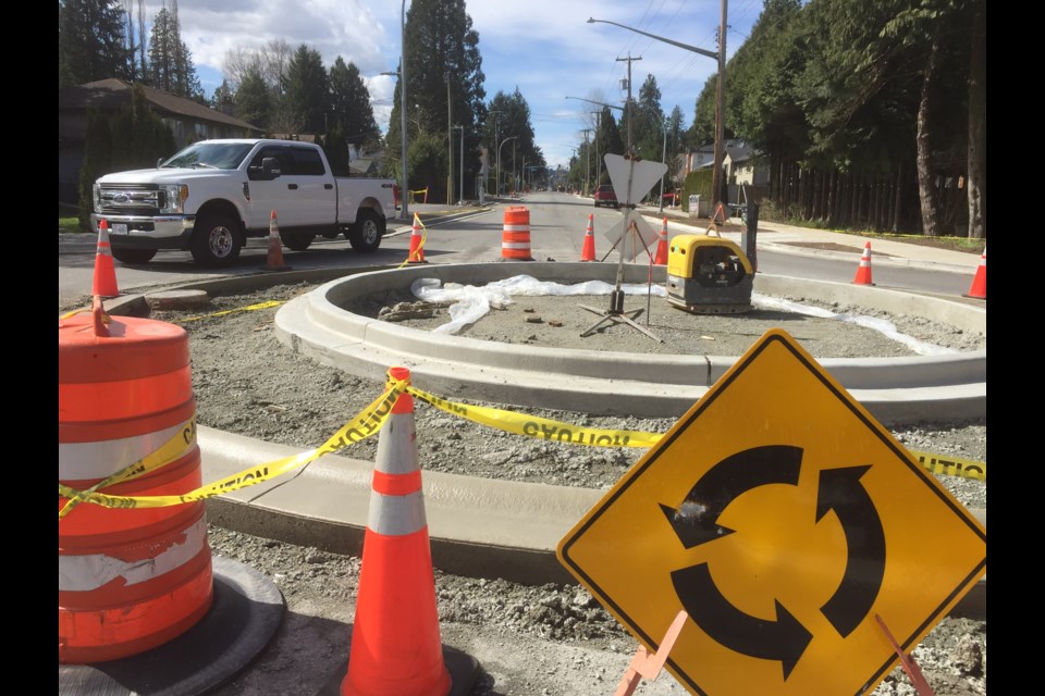 Port Coquitlam is building a roundabout at the intersection of Newberry Street and Prairie Avenue and some people don't like it.