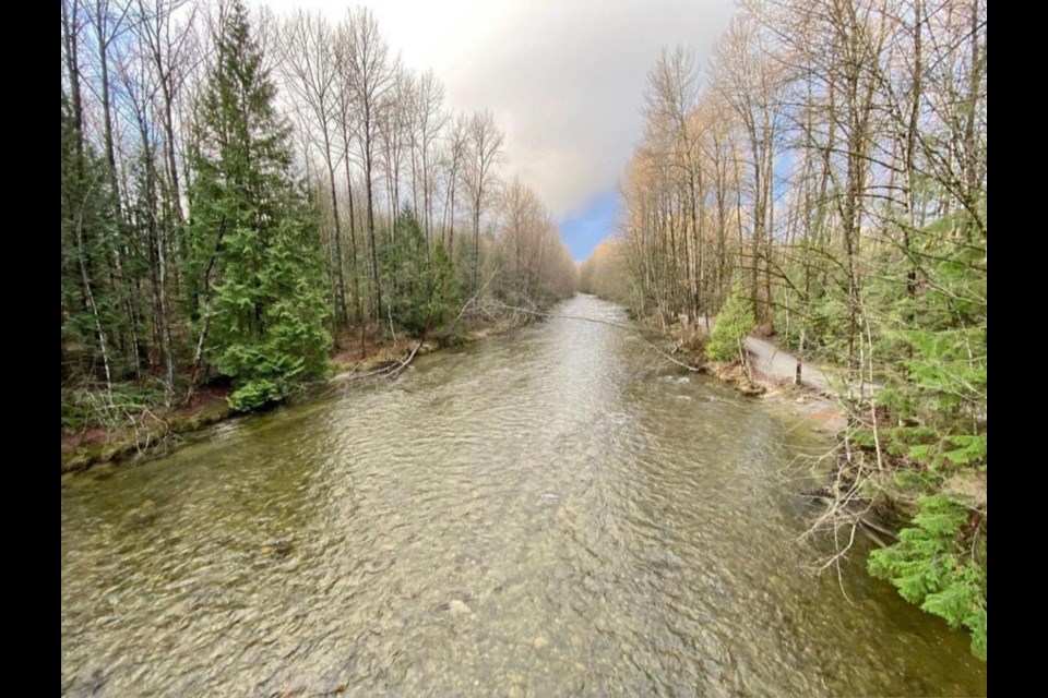 Coquitlam River could see significantly higher flows in January and February 2021, warns BC Hydro