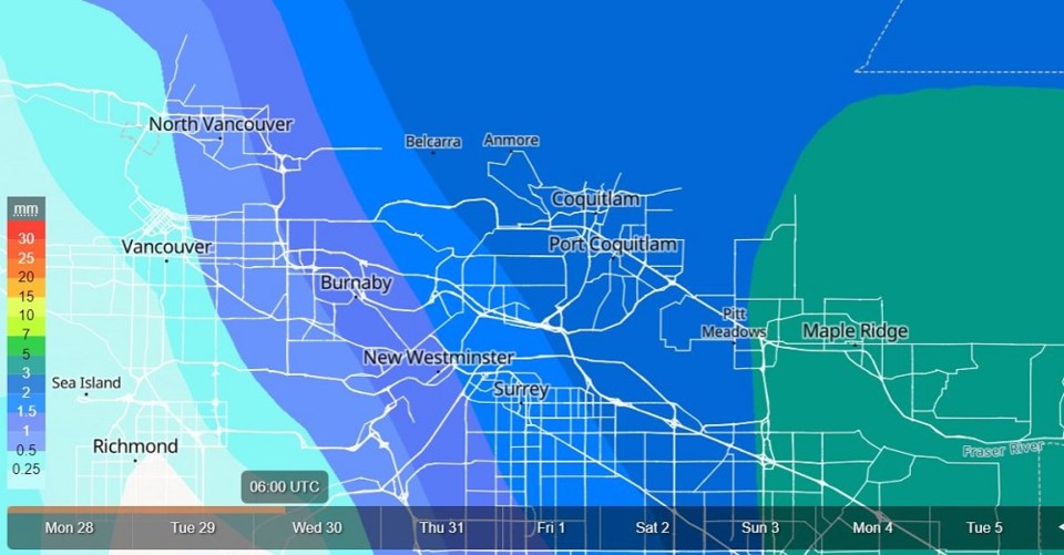 tricitiesweatherhoodaugust2023rainforecast