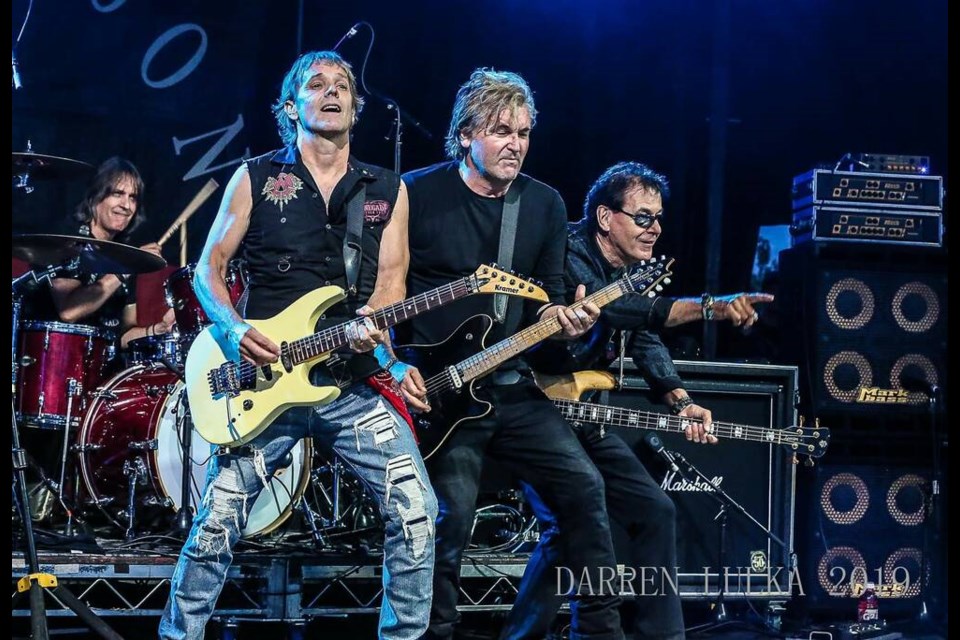  Honeymoon Suite performs July 1, 2023, in Port Moody as part of Golden Spike Days.  | HONEYMOON SUITE 