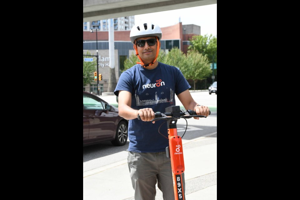Neuron launches e Scooters e Bikes in Coquitlam City Centre Tri