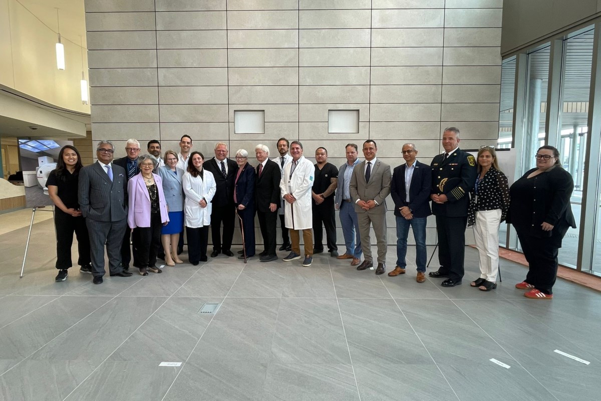 The new philanthropist-paid-for $350M Schroeder Ambulatory Centre plans to by fall be doing taxpayer-funded imaging and endoscopies allowed by Bill 60
