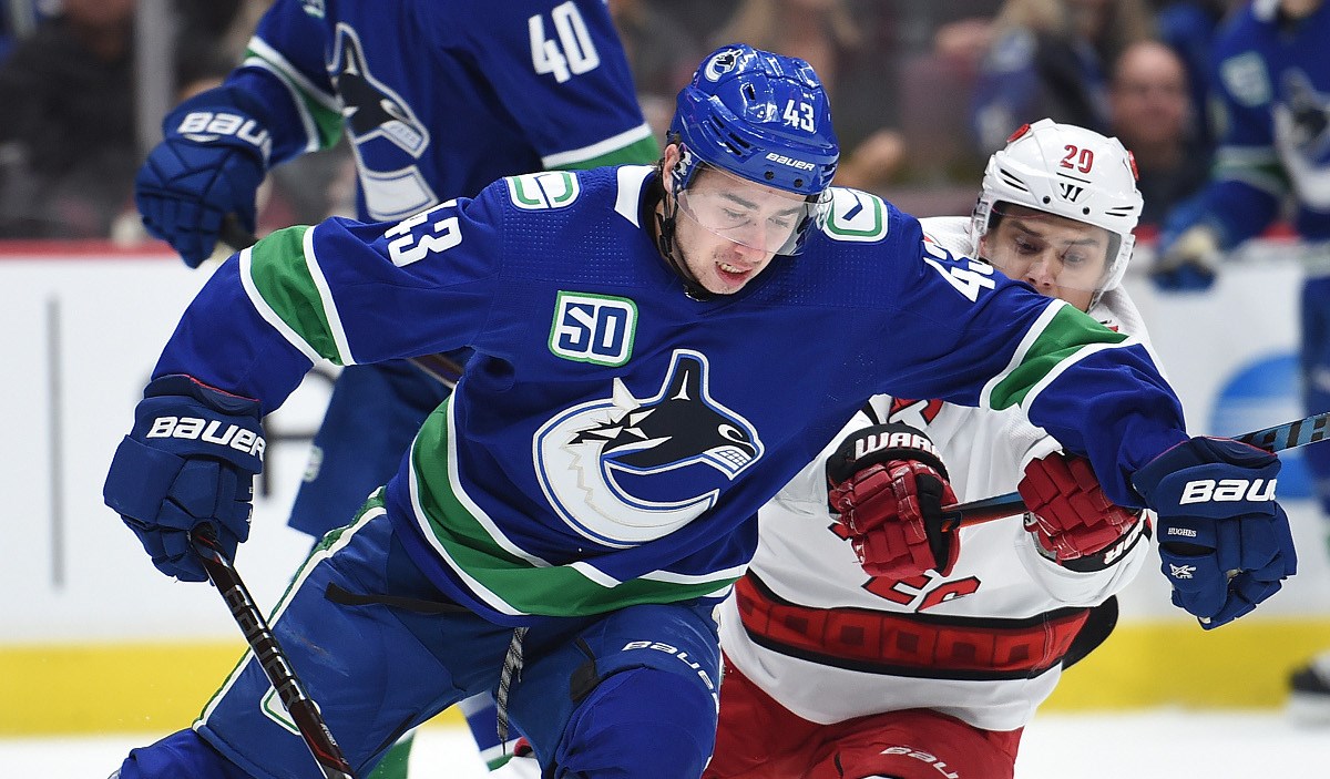 Vancouver Canucks call up defenceman Jalen Chatfield