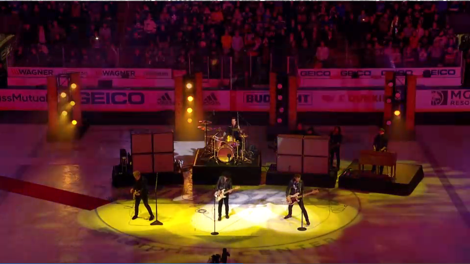 Green Day at 2020 NHL All-Star Game