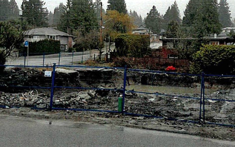 hazardous lot north van