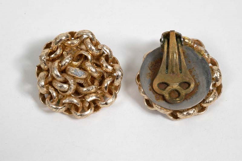 Earrings belonging to a Jane Doe whose body was found in Dec. 1985. Photo courtesy BC Coroners Service