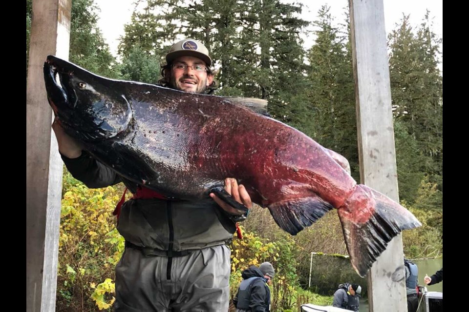 Huge salmon, Exhibit A