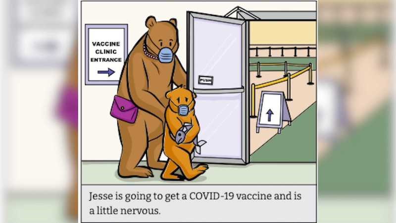 This cute bear comic helps ease vaccine nerves for BC kids - Vancouver Is  Awesome
