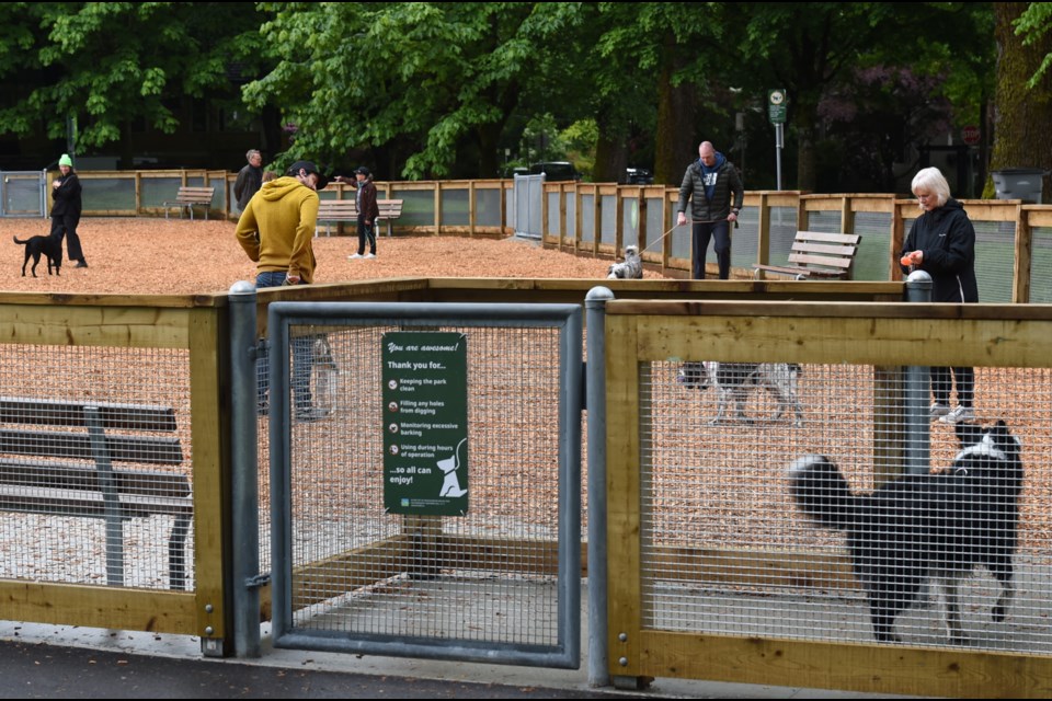 A new dog park has officially opened at Heather Park in Vancouver's Fairview neighbourhood.