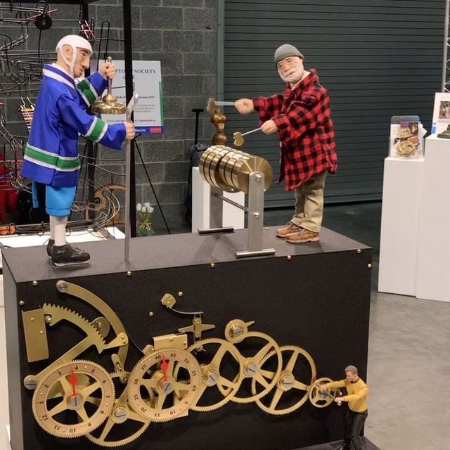 David Dumbrell is a sculptural automata artist making moving works of art for Science World, UBC, and YVR in Vancouver.