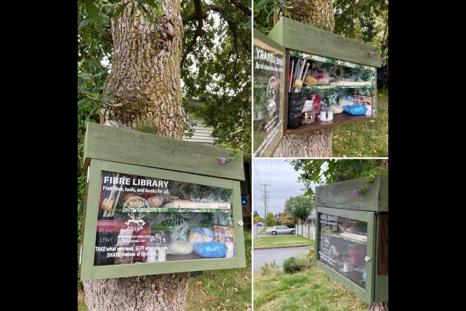 Little Fibre Library in Central Lonsdale. 