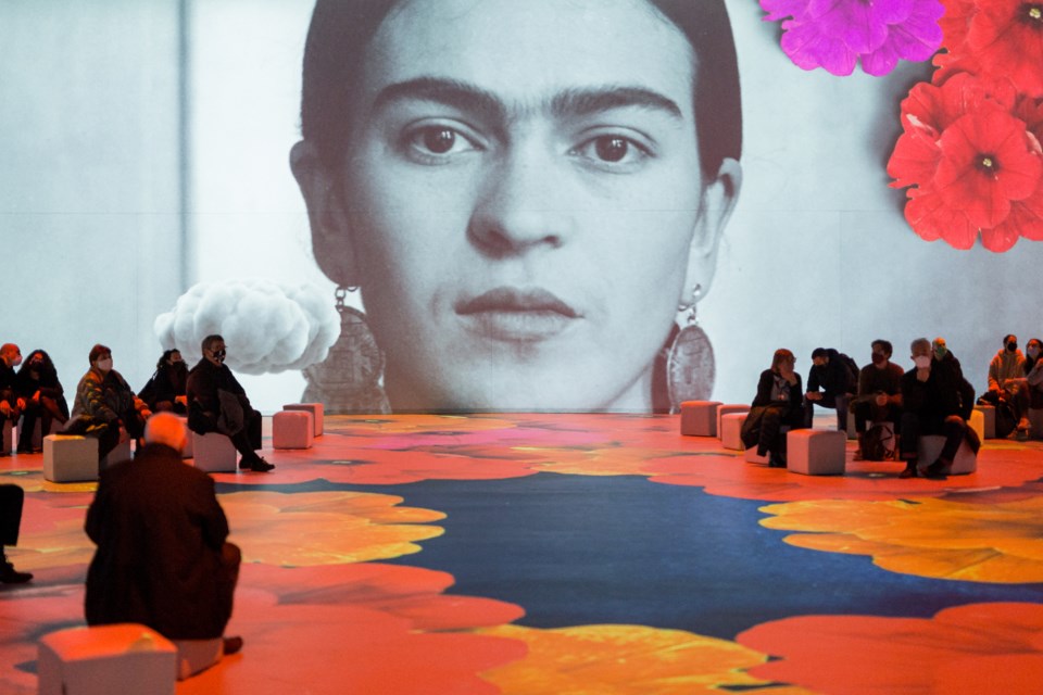 Frida Kahlo: The Immersive Biography is coming to Vancouver's PNE Agrodome on May 3, 2023. 