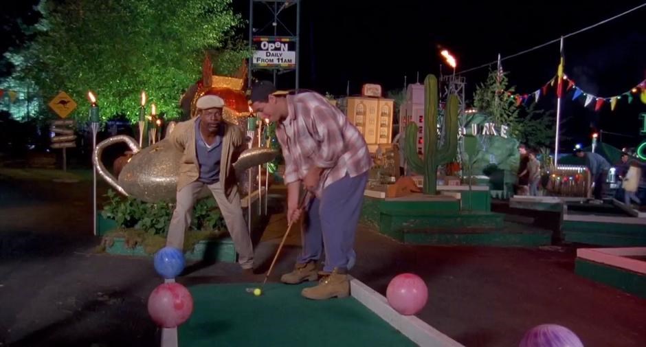 Happy Gilmore practised his golf skills at Playland going by its original name 'Happy Land'
