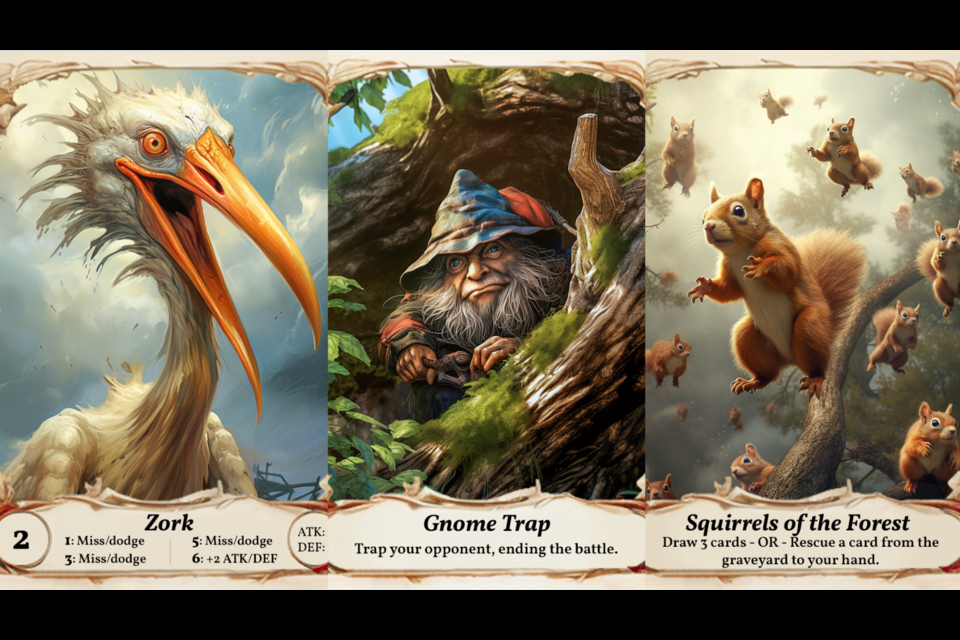 The card game "Heroes of Stanley Park" was inspired by Vancouver's popular landmark greenspace.