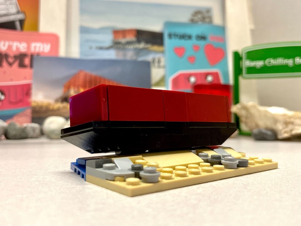 Lego Barge build