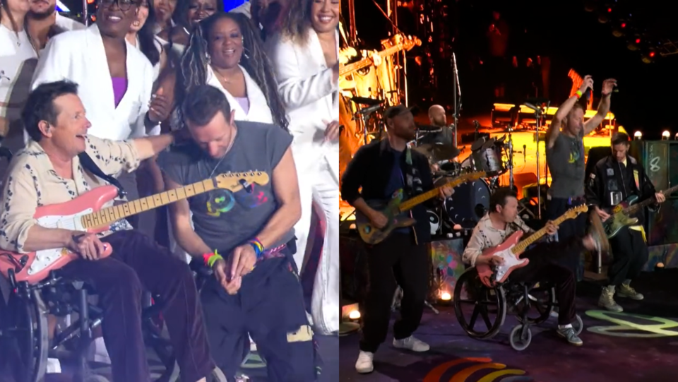 michael-fox-coldplay-glastonbury