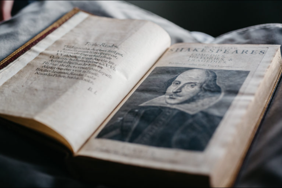 This version of William Shakespeare’s First Folio, published in 1623, has been gifted to the UBC Library.