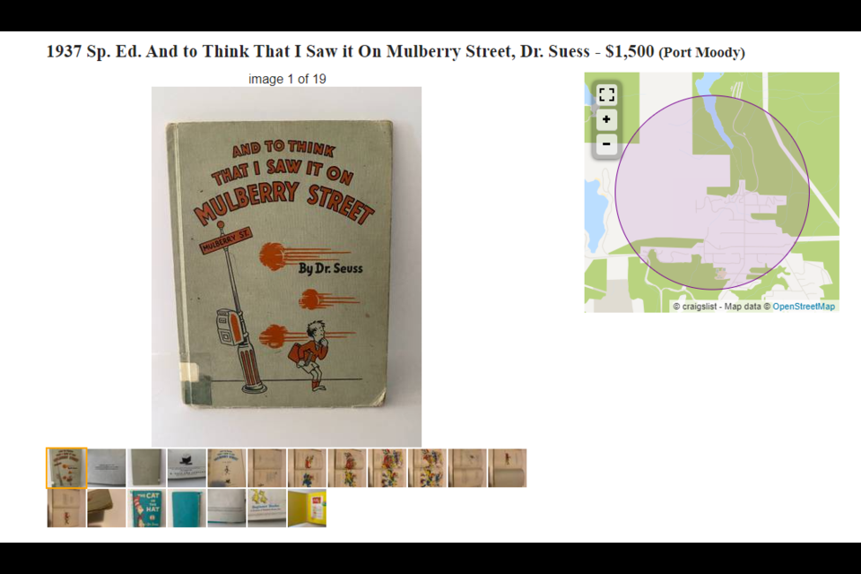 People across the Lower Mainland are looking to sell their copies of the recently discontinued Dr. Seuss books.