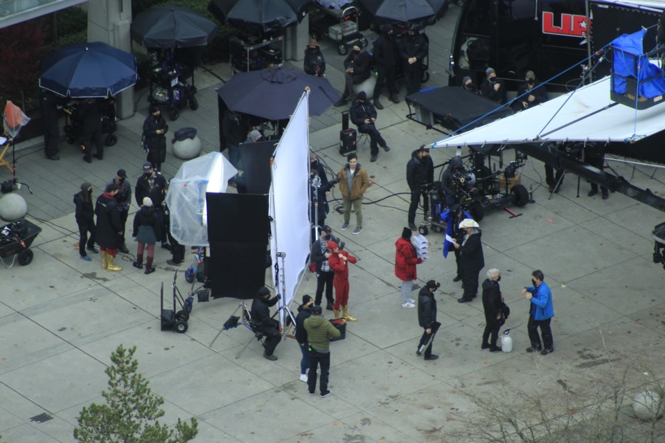 Fans of The Flash have had multiple opportunities to spot the cast filming in the city. In November, locals shared images of the actors on set in costume. 